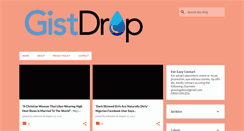 Desktop Screenshot of gistdrop.com